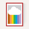 Rainbow Cloud by Dicky Bird