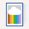 Rainbow Cloud by Dicky Bird