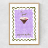 Espresso by Emmy Lupin Studio Narrow Oak Frame