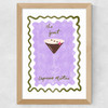 Espresso by Emmy Lupin Studio Wide Oak Frame