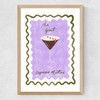 Espresso by Emmy Lupin Studio Medium Oak Frame