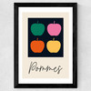 Pommes Wide Black Frame