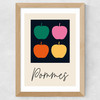 Pommes Wide Oak Frame
