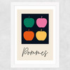 Pommes Wide White Frame