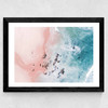 Sea Bliss Wide Black Frame