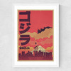 Gojira Medium White Frame