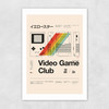 Video Game Club Unframed Print