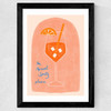 Aperol Wide Black Frame