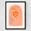 Aperol Medium Black Frame