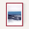 Watercolor Landscape Blue