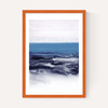 Watercolor Landscape Blue