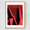 Bold, 1967, Design Magazine Medium Oak Frame