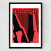 Bold, 1967, Design Magazine Medium Black Frame