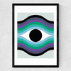 Beholder Medium Black Frame