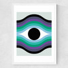 Beholder Medium White Frame