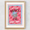 Dance The Night Wide Oak Frame