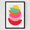 Colorstack II Medium Black Frame