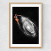 Space Art Medium Oak Frame