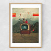 Mother Protect Me from the Sadness of this World Narrow Oak Frame