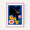 Cat and Tulip