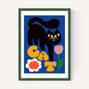 Cat and Tulip