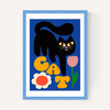 Cat and Tulip