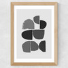 Minimalist Collage Wide Oak Frame