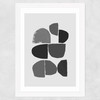 Minimalist Collage Wide White Frame