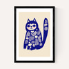Patterned Cat