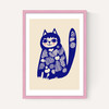 Patterned Cat