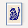 Patterned Cat