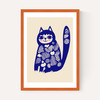 Patterned Cat
