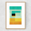 Scale A X Narrow Oak Frame