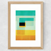 Scale A X Wide Oak Frame