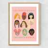 Empowered Women Medium Oak Frame