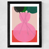 Gatherings 19 Wide Black Frame