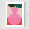 Gatherings 19 Medium White Frame