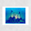 London By Night Unframed Print