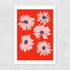 Daisies IV Unframed Print