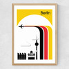 Berlin I Medium Oak Frame