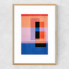 Scale A VIII Narrow Oak Frame