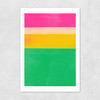 Stripe Study 15 Unframed Print