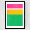 Stripe Study 15 Medium Black Frame