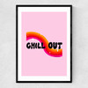 Rainbow Child Narrow Black Frame