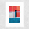 Scale A III Narrow White Frame