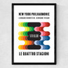 Le Quattro Stagioni Medium Black Frame