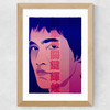 Bruce Lee Wide Oak Frame