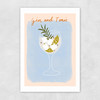 Gin And Tonic by Emmy Lupin Studio Unframed Print