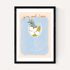 Gin And Tonic by Emmy Lupin Studio
