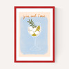 Gin And Tonic by Emmy Lupin Studio